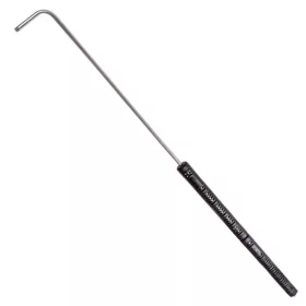   90°-ban hajlított (szögletes) horganyzott mosólándzsa 1200 mm(1/4" KM - 1/4" KM)