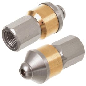   Forgófejes fúvóka csatornatisztításhoz 1/8" belső menetes csatlakozással - 1 db 080