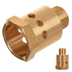   Adapter 11 mm-es dugós csatlakozó 3/8" külső menetes átalakításához Karcher HD HDS mosókhoz (sasszem nélkül)