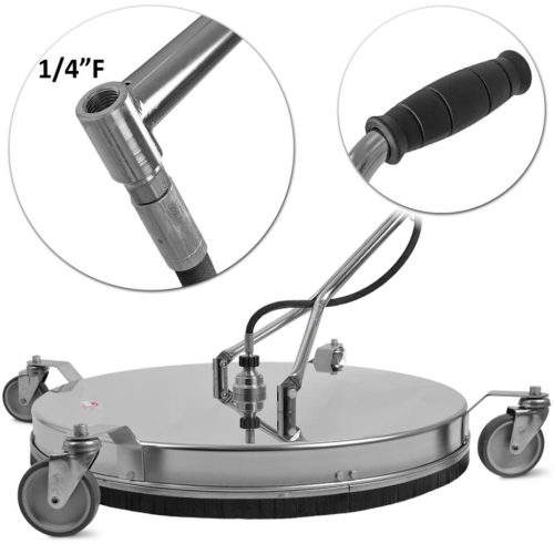 Prémium R+M TurboDevil TD 750 (Mosmatic) 30" háromkarú ipari térkőmosó fej (350 bar, fúvóka és pisztoly nélkül)