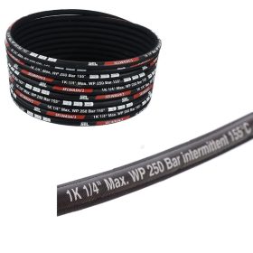   Méretre vágható SelWash DN6 acélfonatú magasnyomású tömlő 250 bar 155°C - Az ár 1 méter tömlőre vonatkozik