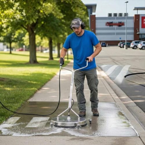 Prémium R+M TurboDevil TD 520 (Mosmatic) 20" ipari térkőmosó fej (275 bar, fúvóka és pisztoly nélkül)