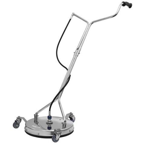 MOSMATIC T-RACER 16" Ipari Súrolókefe - Rozsdamentes Acél, 275 Bar, 41 cm átmérő, 120°C max hőmérséklet