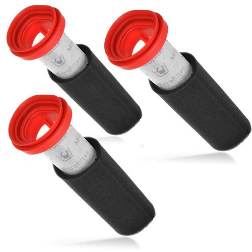 3x Mosható Hepa szűrőkészlet BOSCH FLEXXO Serie 4 porszívókhoz (12026520 cikkszám kiváltására)