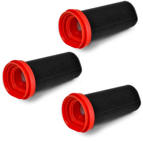 3x Mosható Hepa szűrőkészlet BOSCH FLEXXO Serie 4 porszívókhoz (12026520 cikkszám kiváltására)