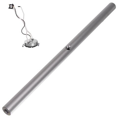 490 mm-es Alumínium Rögzítőkar T-racer 533 mm-es Keféhez - Záróelemek Nélkül