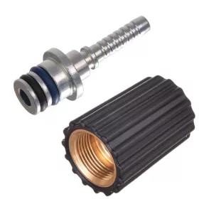   Univerzális DN6 préselhető tömlővég M22x1.5 hollanderrel (14/15 mm csap)
