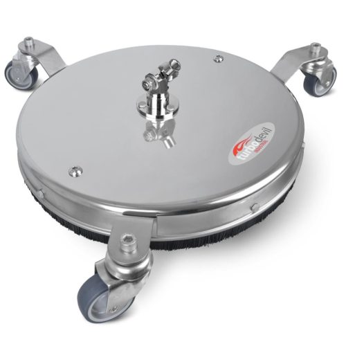 Mosmatic R+M TurboDevil 16" (41 cm) ipari térkőtisztító kefe (275 bar, 120 °C, INOX)