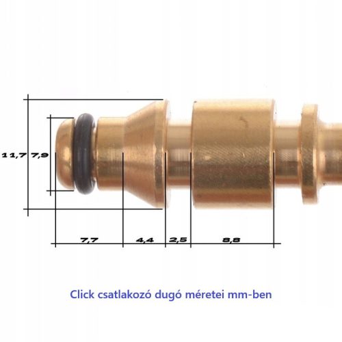 30 méteres Basic magasnyomású tömlő Nilfisk és Stihl magasnyomású mosókhoz M22x1,5 - Click gyorscsatlakozó