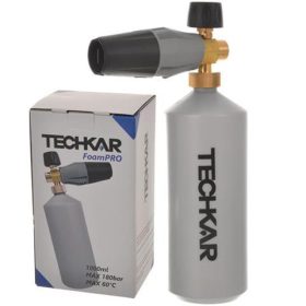   FoamPro habosító/habpisztoly magasnyomású mosókhoz 1 liter, 1/4" belső menetes csatlakozóval, 1,6 mm fúvókával, 180 bar nyomáshoz, 60°C-os hőmérsékletig
