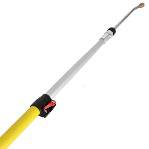 Teleszkópos lándzsa SÁRGA 4m (max. 275 bar, 30 l/perc) - 3/8"-os belső menetes tömlő csatlakozóval
