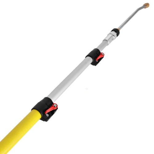 Teleszkópos lándzsa SÁRGA 5,5 m (max. 275 bar, 30 l/perc) - 3/8"-os belső menetes tömlő csatlakozóval