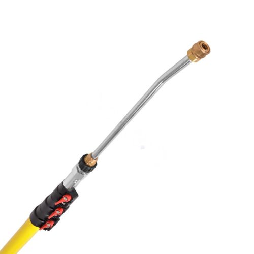 Teleszkópos lándzsa SÁRGA 7,4m (max. 275 bar, 30 l/perc) - 3/8"-os belső menetes tömlő csatlakozóval