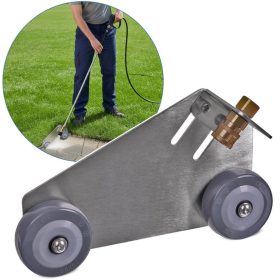   Prémium rozsdamentes kerekes éltisztító szalag burkolattal (1/4" csatlakozás, fúvóka nélkül)