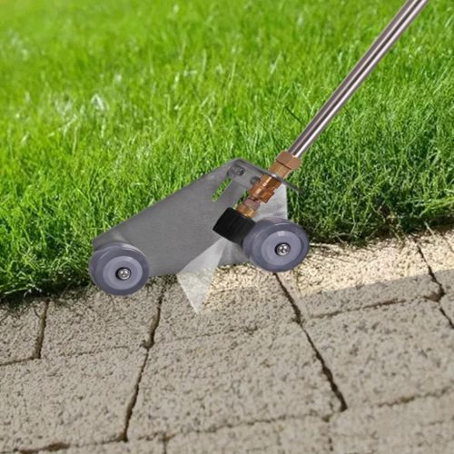 Prémium rozsdamentes kerekes éltisztító szalag burkolattal (1/4" csatlakozás, fúvóka nélkül)