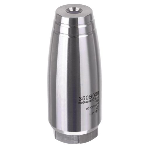 20-055 INOX ultrakönnyű turbó fúvóka / szennymaró (350 bar, 1/4" belső menet, 200g)