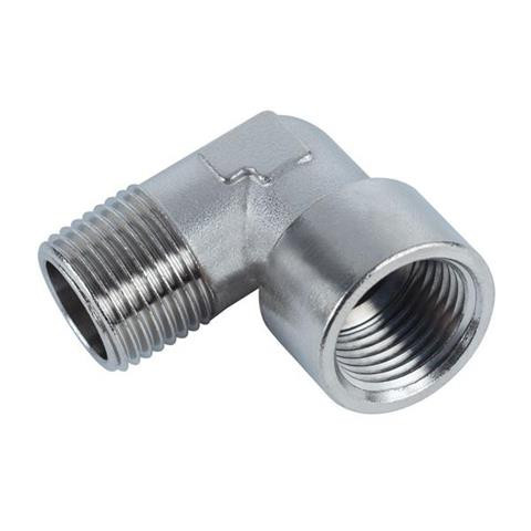 1/8" Külső Menetes - 1/8" Belső Menetes Horganyzott Acél Könyökcsatlakozó