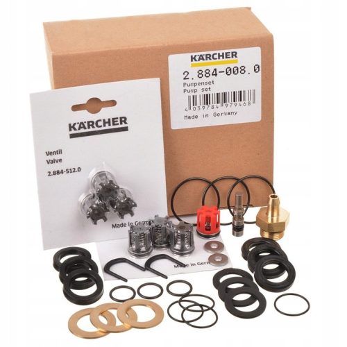 Szivattyújavító készlet KARCHER  HDS 2000, 1195, 1295, 995 magasnyomású mosóhoz (2.883-302.0) 22 mm-es dugattyúhoz