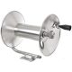 Rozsdamentes Acél INOX Tömlődob 45 méter, 3/8" Női - M22 Férfi Csatlakozóval
