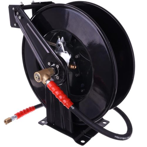 Professzionális automata önfelcsévélő tömlődob autómosókhoz, max. 20m tömlőhöz (3/8", 248 bar, 1m csatlakozóval)