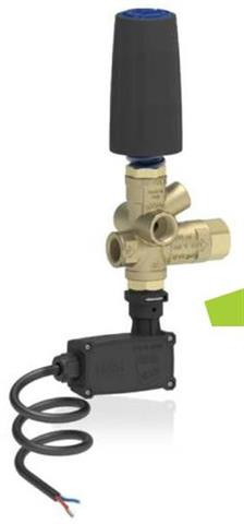 MTM Hydro BRV31 T 3/8F Bypass Szelep Mikrokapcsolóval, Nyomásszabályzóval, Nyomásmérő Csatlakozással