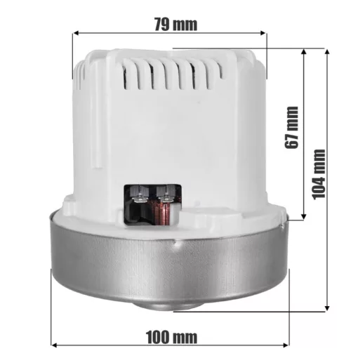 600 W-os szívómotor Philips és Rowenta porszívókhoz - Domel 458 széria kiváltására