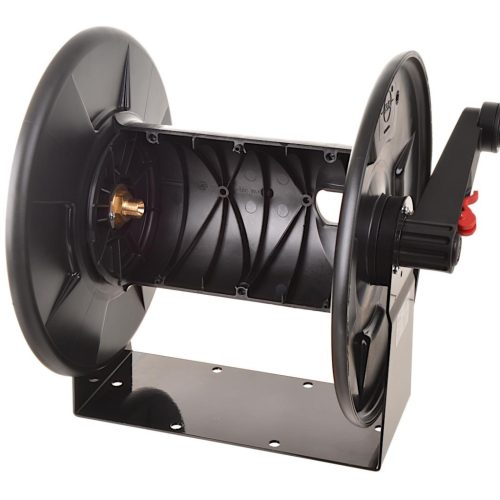 Fali tömlődob 40 méteres magasnyomású tömlőhöz - Karcher Kranzle kompatibilítással 3/8" menetes csatlakozással  PA T46