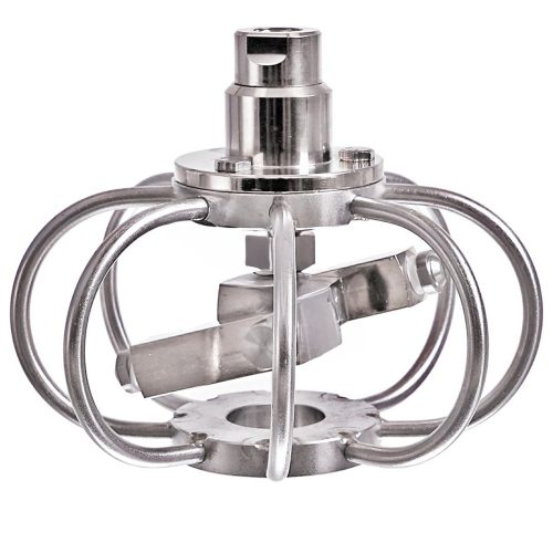 Professzionális forgófej IBC tartályok és hordók magasnyomású mosásához (max. 275 bar, 40 l/perc, 120°C)