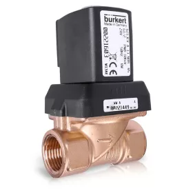   Bürkert 6213-13 EV 2/2-utas Elektromágneses Szelep, 1/2" Belső Menetes, 0-10 bar, 24V/50Hz
