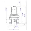 Bürkert 6213-13 EV Elektromágnesszelepes Membránszelep - 3/4" Belső Menet, 0-10 Bar, 24V-50Hz, IP65
