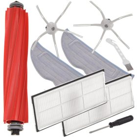   Roborock S7 Kompatibilis Tartozékcsomag - Nagy Hatékonyságú Részecskeszűrők, Felmosó Betétek, Kefe