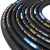 HYDROLINE 10m DN8 250 BAR Magasnyomású Gumitömlő Acél Szövettel