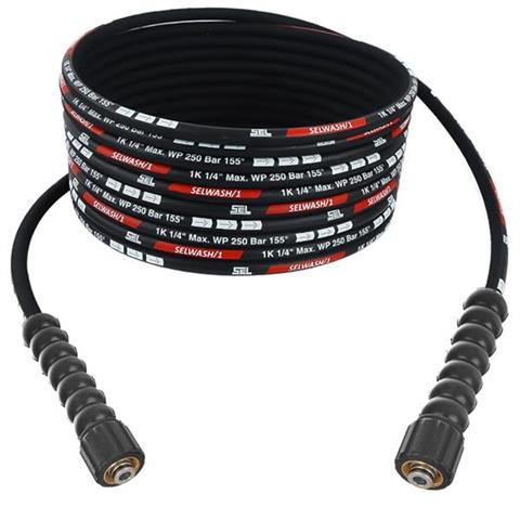 35 m-es DN6 250 BAR Gumírozott Magasnyomású Tömlő KARCHER HD/HDS Mosókhoz