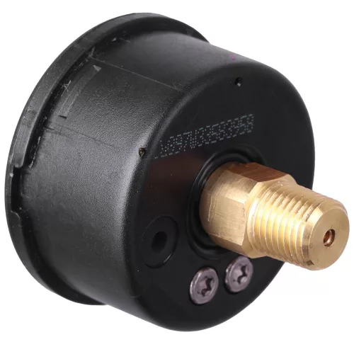 WIKA glicerines nyomásmérő 0–160 bar – 50 mm – 1/4" menet, hátsó rögzítás