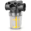 MTM Hydro beépíthető vízszűrő ülepítőtartállyal (3/4" BM, 177 µm)
