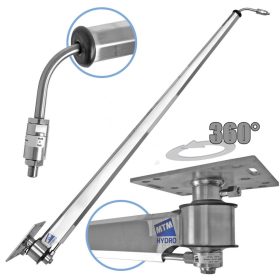   MTM Hydro 360°-os forgókar autómosáshoz, 1,75 méteres-es gémmel, 1/4"-os menetes csatlakozással, 210Bar 120°C
