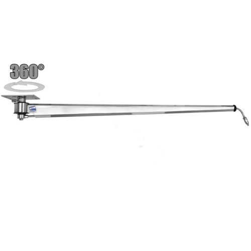 MTM Hydro 360°-os forgókar autómosáshoz, 1,75 méteres-es gémmel, 1/4"-os menetes csatlakozással, 210Bar 120°C