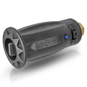   MTM Hydro "DUALJET" 055 állítható fúvóka vegyszeradagoló funkcióval magasnyomású mosókhoz 1/4" menetes csatlakozással (kék)