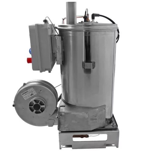 Eredeti Mazzoni beépíthető fűtőkazán / vízmelegítő modul vezérlőpanellel (21 l/perc, 500 bar, 93 kW, M22x1,5 menet)