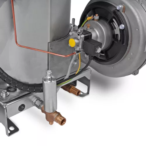 Eredeti Mazzoni beépíthető fűtőkazán / vízmelegítő modul vezérlőpanellel (25 l/perc, 350 bar, 105 kW, M22x1,5 menet)