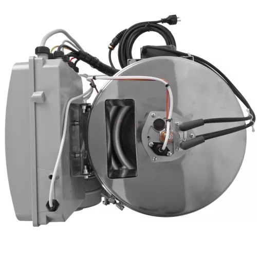 Eredeti Mazzoni beépíthető fűtőkazán / vízmelegítő modul vezérlőpanellel (25 l/perc, 350 bar, 105 kW, M22x1,5 menet)