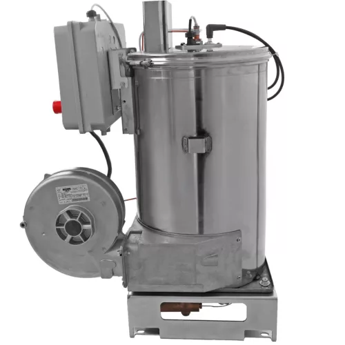 Eredeti Mazzoni beépíthető fűtőkazán / vízmelegítő modul vezérlőpanellel (25 l/perc, 350 bar, 105 kW, M22x1,5 menet)
