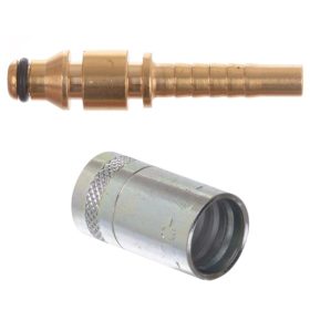   Tömlőszerelvény DN6 magasnyomású Nylon tömlőkhöz Nilfisk, Stihl RE, Husqvarna mosó kompatibilítással 