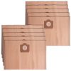 10x papír porzsák Kress NTX, NTS, 1200 EA TITAN TTB350VAC 1300W Protool VCP 260 porszívókhoz