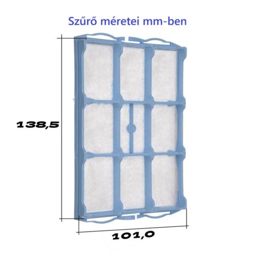12 db szintetikus porzsák és HEPA szűrő készlet Bosch GL-30, Siemens porszívókhoz (SBMB01K, BBZ153HF, VZ01MSF cikkszámok kiváltására)