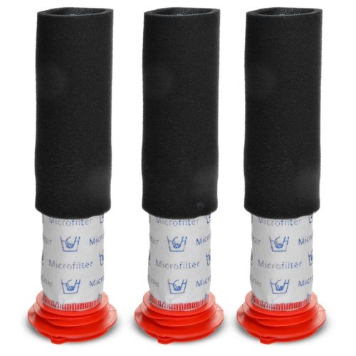 3x mosható HEPA szűrő Bosch Athlet porszívókhoz (00754176 cikkszám kiváltására)