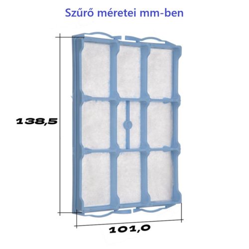 4 db szintetikus porzsák és HEPA szűrő készlet Bosch GL-30, Siemens porszívókhoz (SBMB01K, BBZ153HF, VZ01MSF cikkszámok kiváltására)