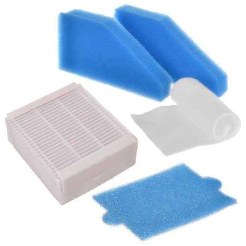 Szűrőkészlet + 10x porzsák THOMAS AQUA, PET & FAMILY, Anti Allergy, Multi Clean X7 AQUA+, Allergy & Family, Mistral XS, Twin XT, Perfect Air Allergy Pure porszívókhoz