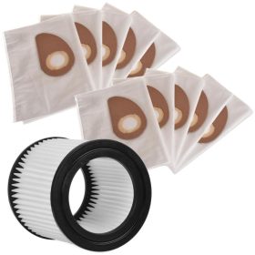   Mosható szűrő és porzsák csomag NILFISK Buddy II 12 18 porszívókhoz (10 porzsák + 1 szűrő)