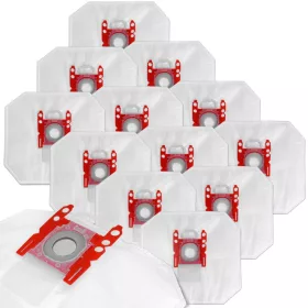   Worki szintetikus porszívózsákok Bosch G ALL helyettesítő BBZ41FGALL - 12 db (Bosch GL30, GL45, PowerProtect)